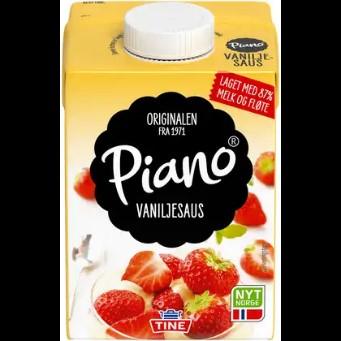 Piano Vaniljesaus (carton - ready to use)